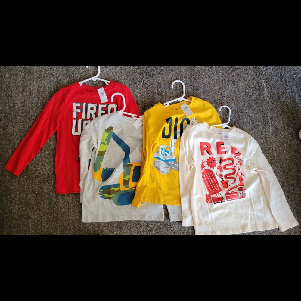 Boys long sleeve shirt bundle